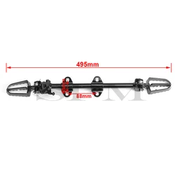 FootRest Footpegs Foot Rests Pegs Side Stand for CRF50 50cc 70cc 90cc 110cc 125cc 140cc Motorcycle Pit Dirt Bike Motocross parts