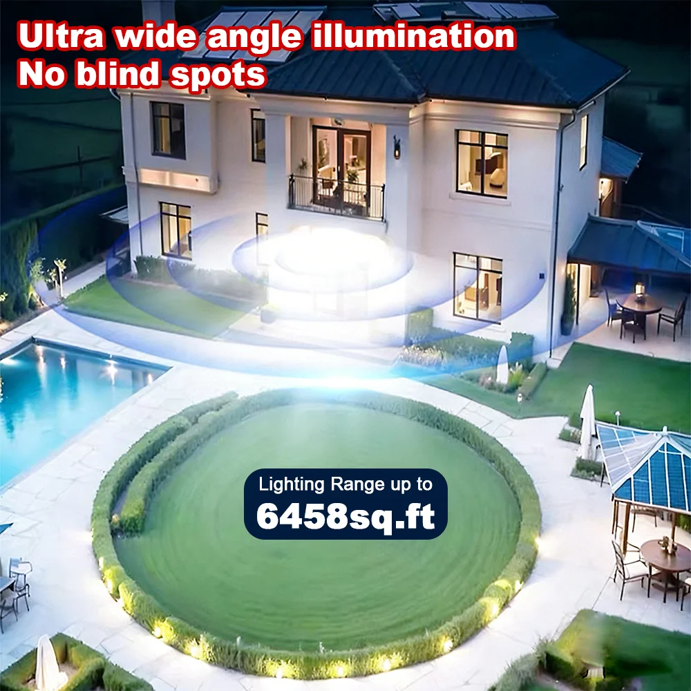 12000W ソーラーライト商業用 LED 屋外夕暮れから夜 - Dusk To Dawn Bulb のレビューと価格