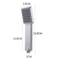 Bathroom Hand Held Shower Sprayer High Pressure Shower Head Rainfall Universal Rain Spray Nozzle Bathroom Accessories