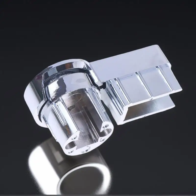 Bath Hinge Brackets For 6mm Glass Stability For Shower Screens Robust ABS Material With Chrome Designed