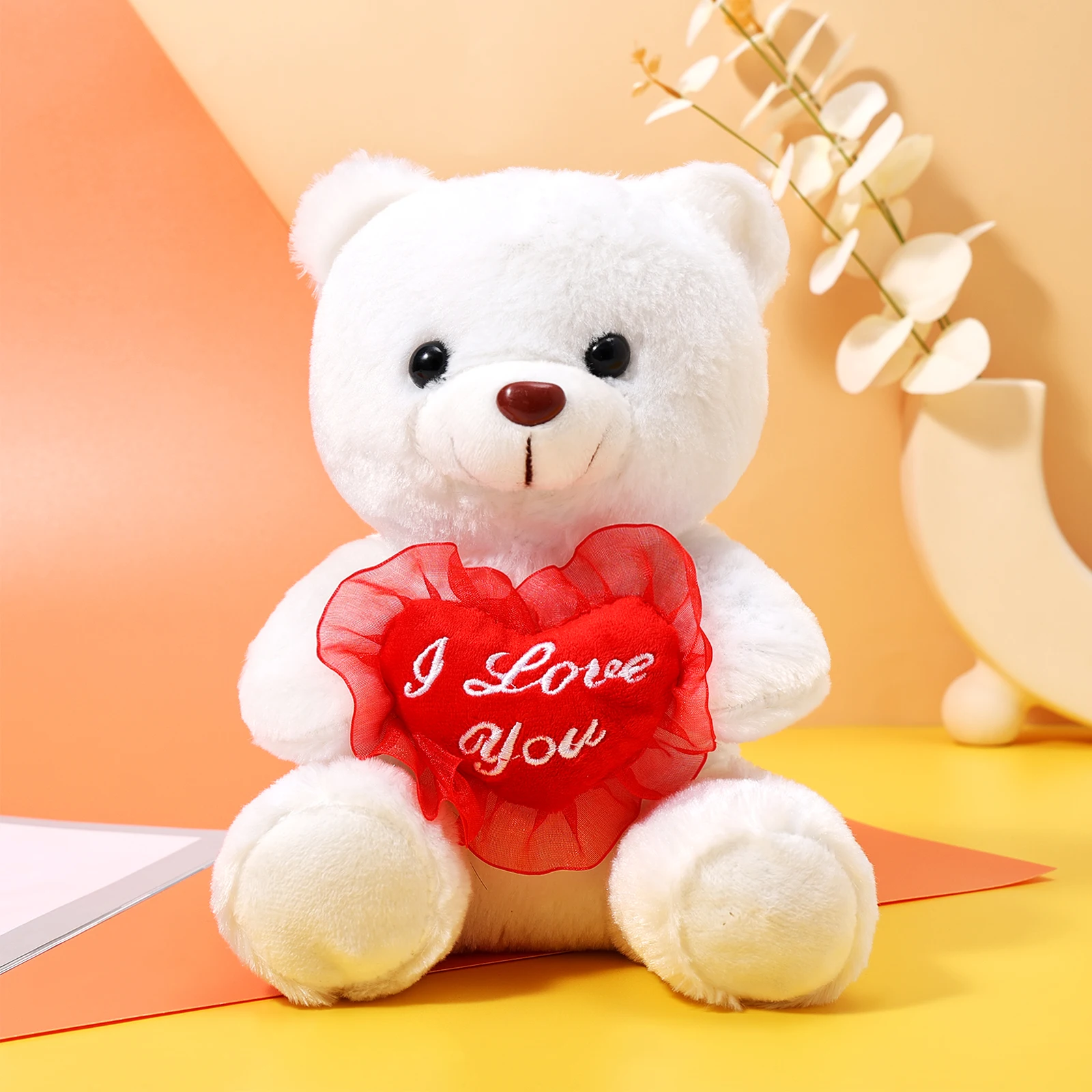 30CM Valentines Day Cute Plush Doll For Children Girlfriend And Wife 22CM LED Glow Teddy Bear Light Up Stuffed Animal Bear New images - 6