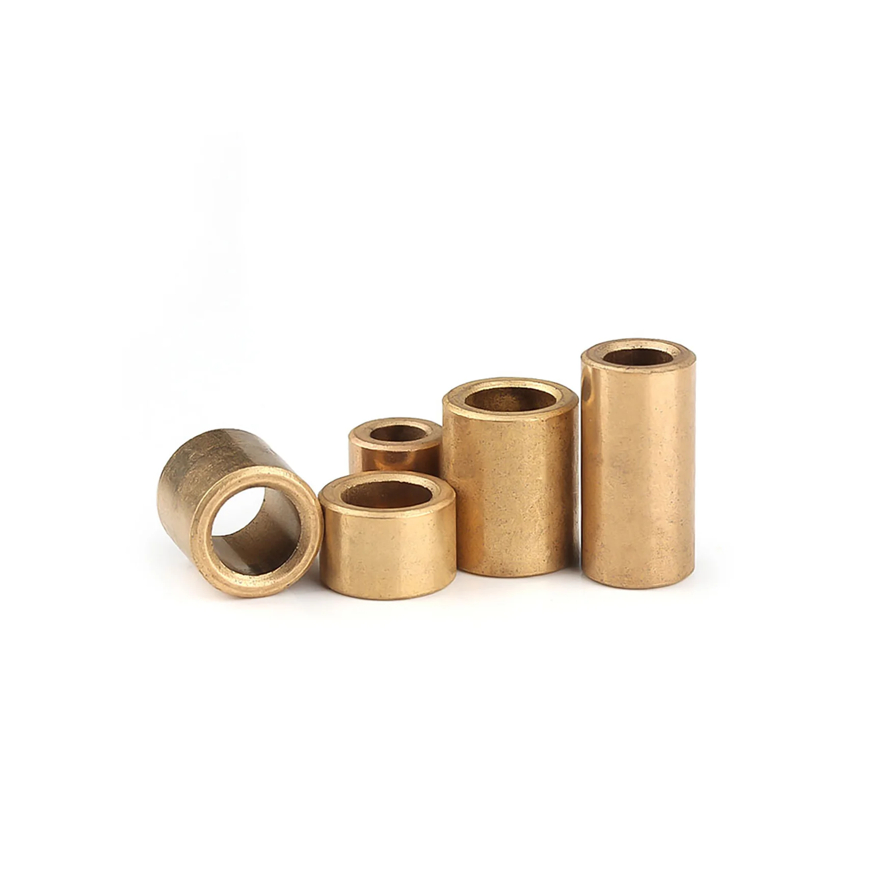Powder Metallurgy Oil Bearing Copper Sleeve Pure Copper Shaft Sleeve M3-M60
