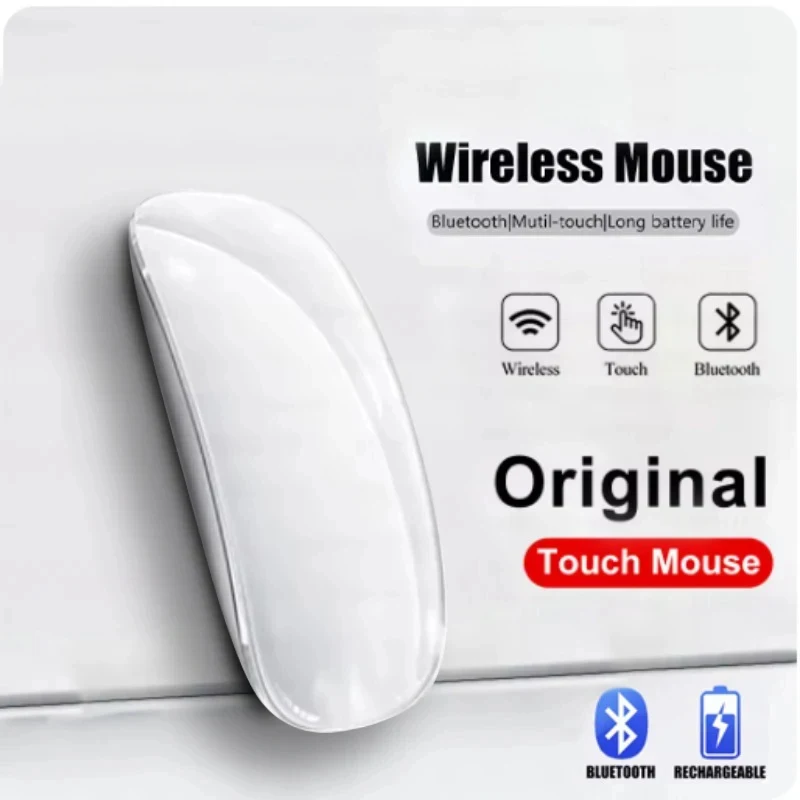 New Wireless Bluetooth Mouse Silent Ergonomic Mouse for MacBook iPad Laptop PC Phone 2026