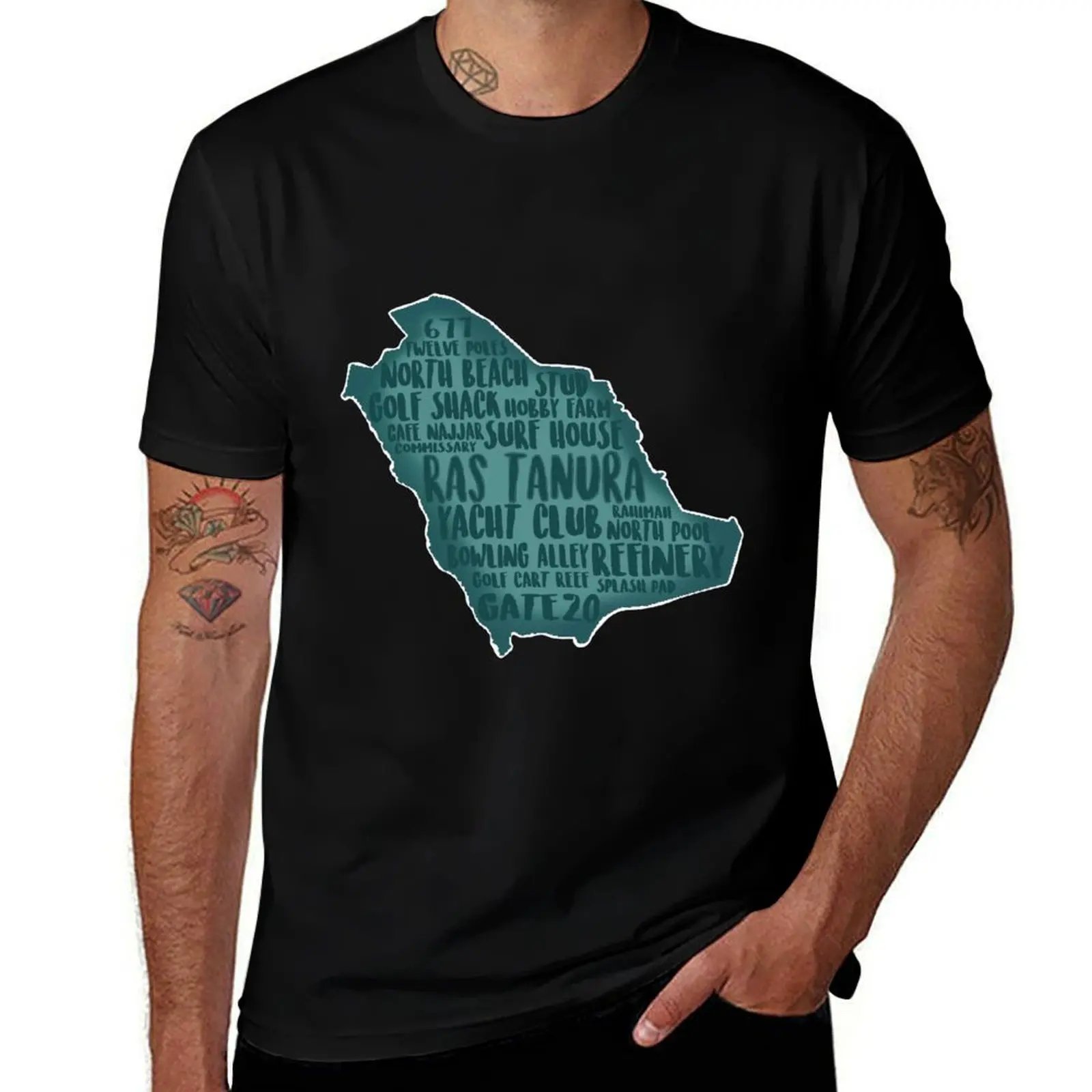 

Ras Tanura, KSA T-Shirt man t shirt summer man graphic t shirt t shirt for man T-shirt