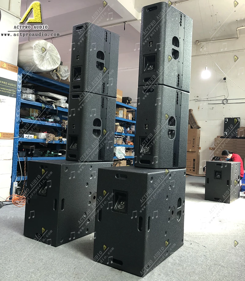 Professional Audio T24N Line Array Speaker B30 Dual 15 Inch Subwoofer PA Speaker T24N 	 Caixa De Som 	 Bocinas Equipos De Sonido