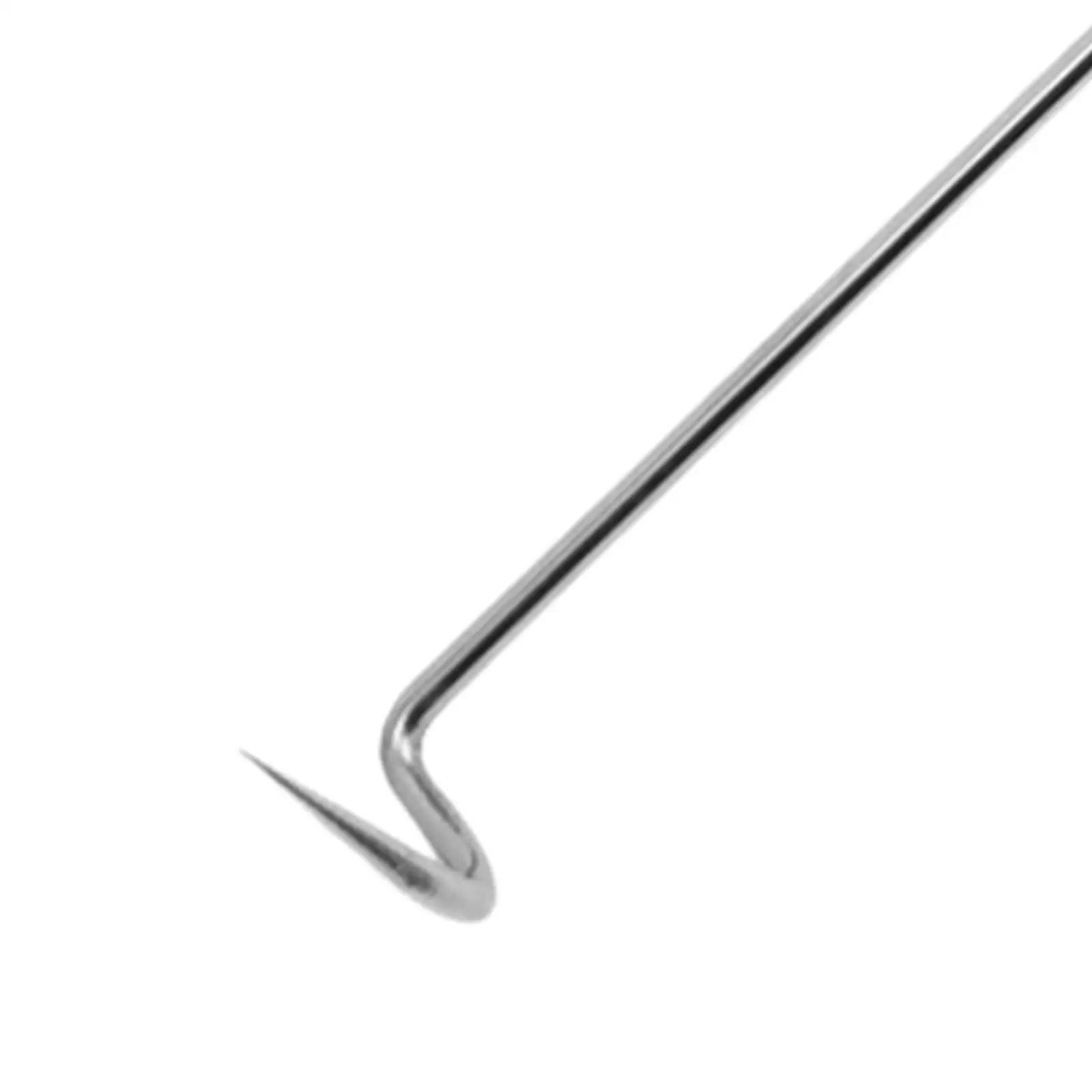 Universal Meat Turner Hook Stainless Steel Food Flipper BBQ Grill Accessory Lightweight Portable Tool for Outdoor Cooking