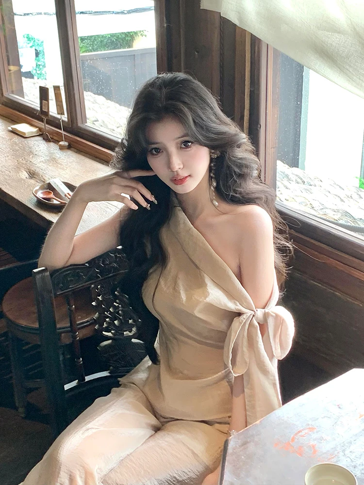 

Syj Vintage Style Women's Fashion Set with Belt High Waist Wide Leg Pants Slimming Effect Autumn Collection Casual Wear