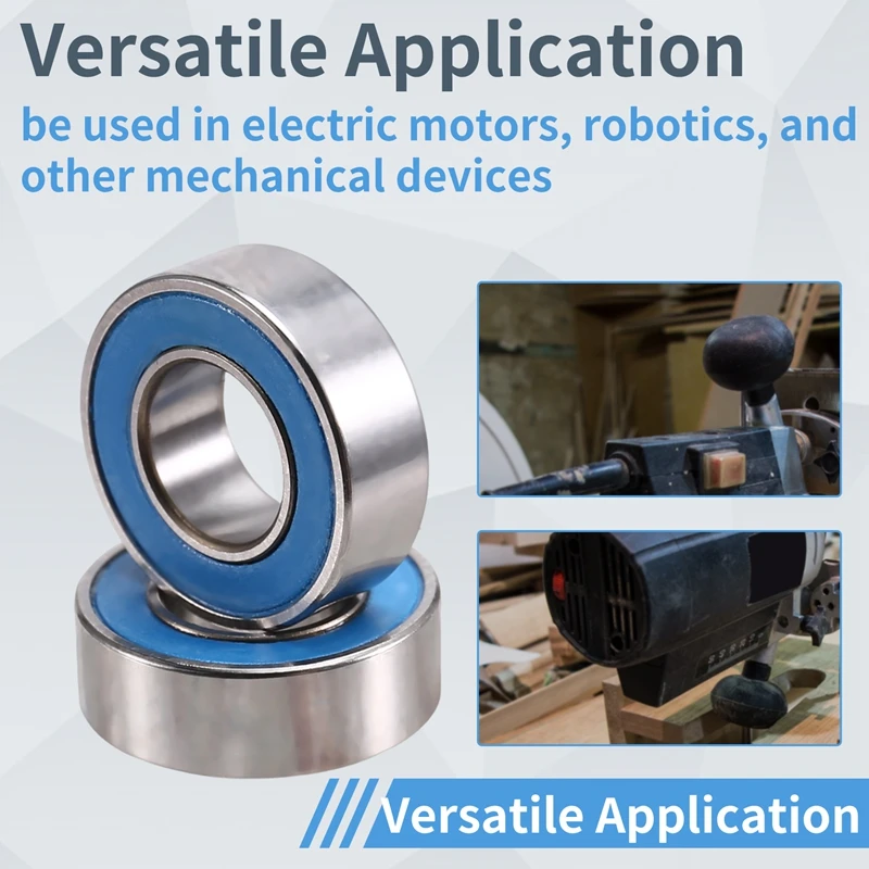 Cuscinetto rotante Mr126-2Rs Cuscinetto rotante Cuscinetto ad alta precisione Cuscinetto a sfere piccolo con coperchio blu