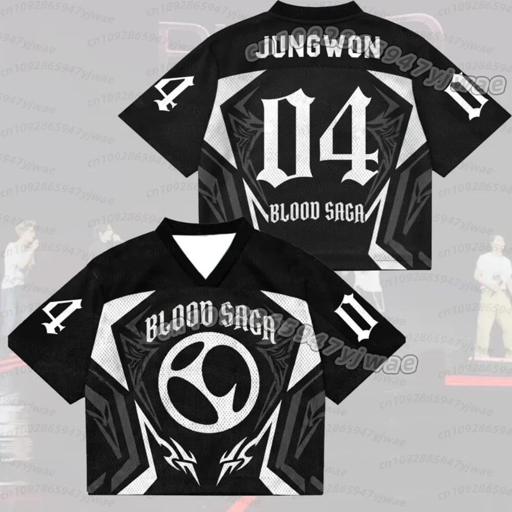 2026 World Tour  Men's Women's Fans Gift Midnight Blood Saga SUNGHOON fans  Jersey Gifts Fans Short Sleeve men beach T-shirt
