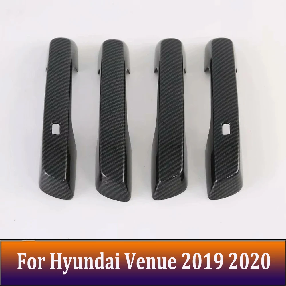 For Hyundai Venue 2019 2020 2021 2022 2023 2024 Door Handle Bowl Cover Trim Styling Exterior Accessories Car Sticker