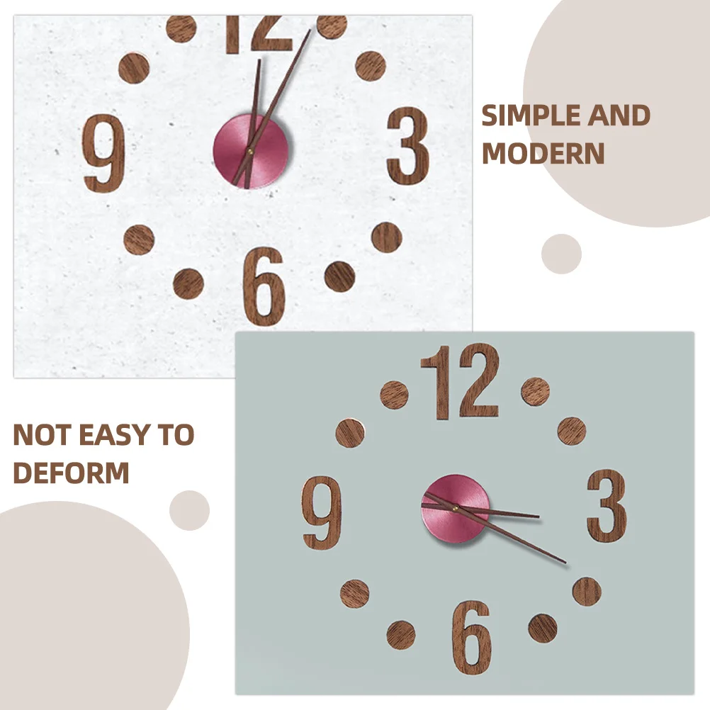 

Precise Analogue Silver DIY Clock Number Oversized Numbers Kit Dial Replacement for Decoration Hands Accessory