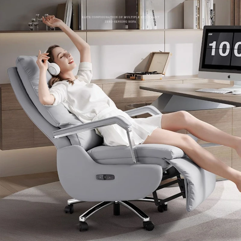 Electric Executive Chair Reclining Lunch Break Office Chair Home Bedroom Computer Chair Executive Chair