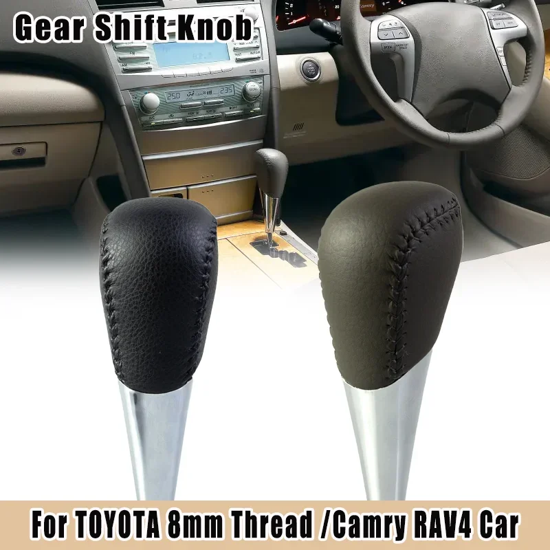 Factory Direct Sales Of Automated Black Gear Shift Knob For TOYOTA 8mm Thread /Camry RAV4 Car Replacement Parts