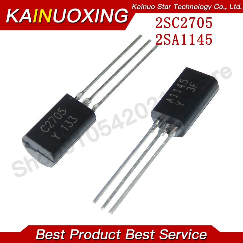25 Paare (25pcs a1145 + 25ps c2705) TO-92L 2 sa1145 2 sc2705 bis-92 neuer Trioden transistor