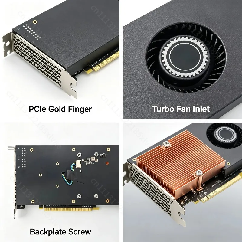 For HBM2 32GB Server GPU, SXM2‑to‑PCIe Graphics Card, High‑Speed Computing Adapter Spare‑Part for Workstation and Server Devices