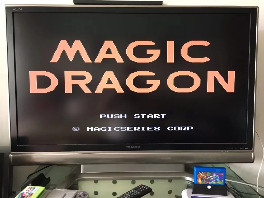 بطاقة الألعاب 8 بت: التنين السحري (الإصدار الياباني!! خرطوشة فقط!!)