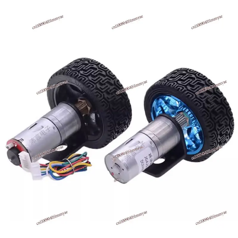 

Intelligent Balance Car Chassis Motor Kit Hall Encoder Speed Measurement Tracking Robot Motor