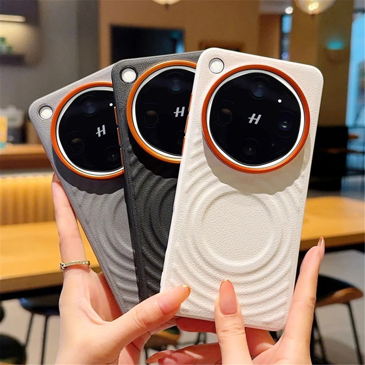 For OPPO Find x9 Ultra Magnetic Case Skin-friendly Nylon Lea