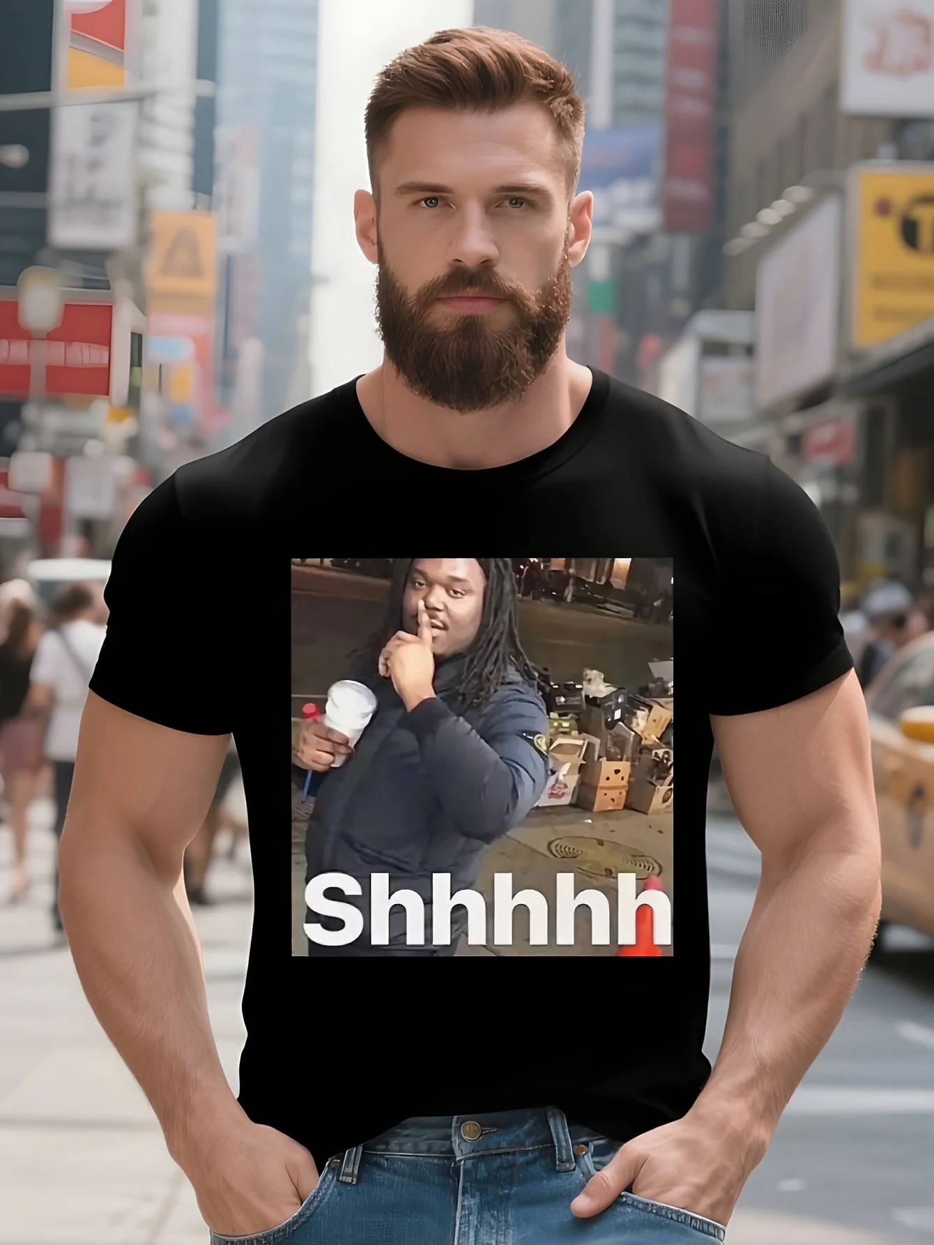 Lucki Graphic T-shirt Shhhhh Slayworld Opium Twizzy Rich KanKan Shirt Lucki Fan shirt