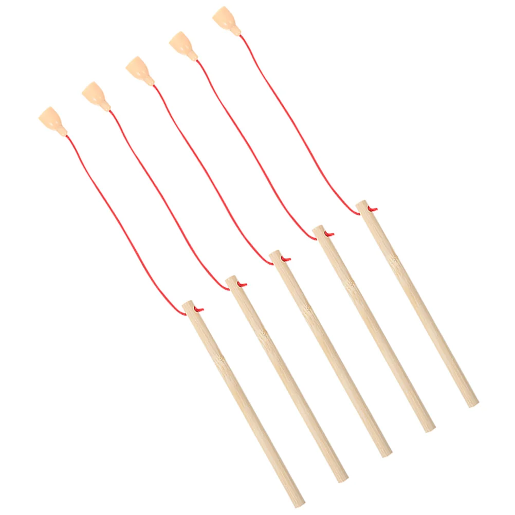 5 Pcs Fishing Toy Catch Magnetic Pole Game Kids Kindergarten Poles Toys Toddler