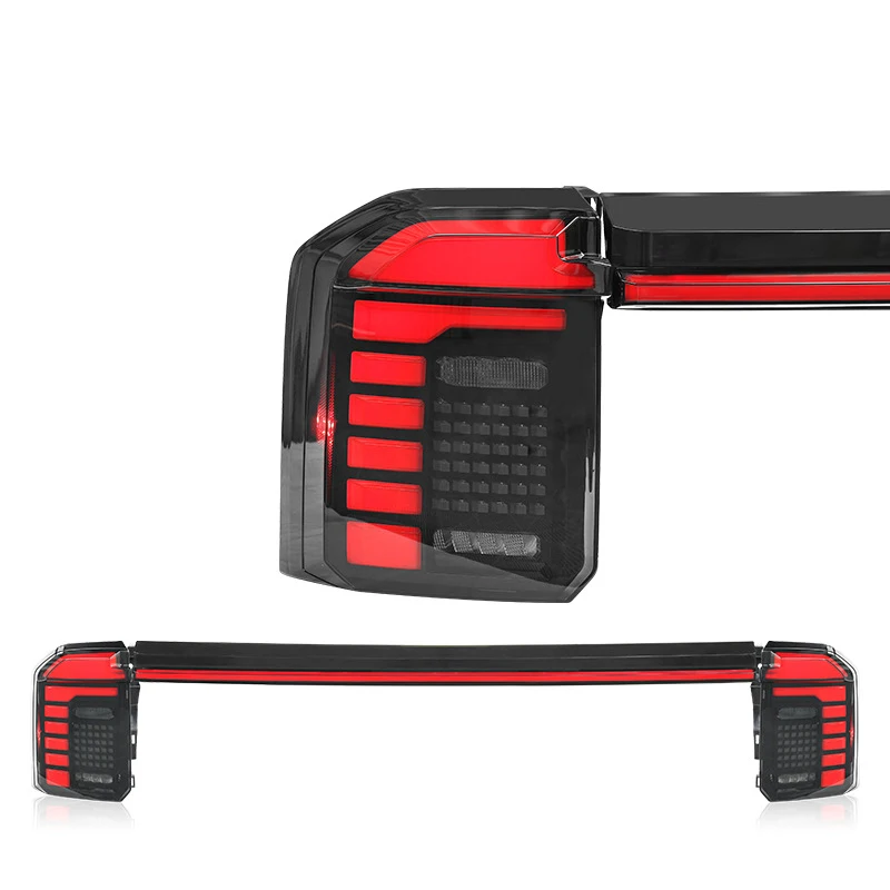 Car For Toyota Prado LC250 2024-2026 Taillight Upgrade Modified to New DRL Dynamic Turn Signal LED Taillight Auto Accessories