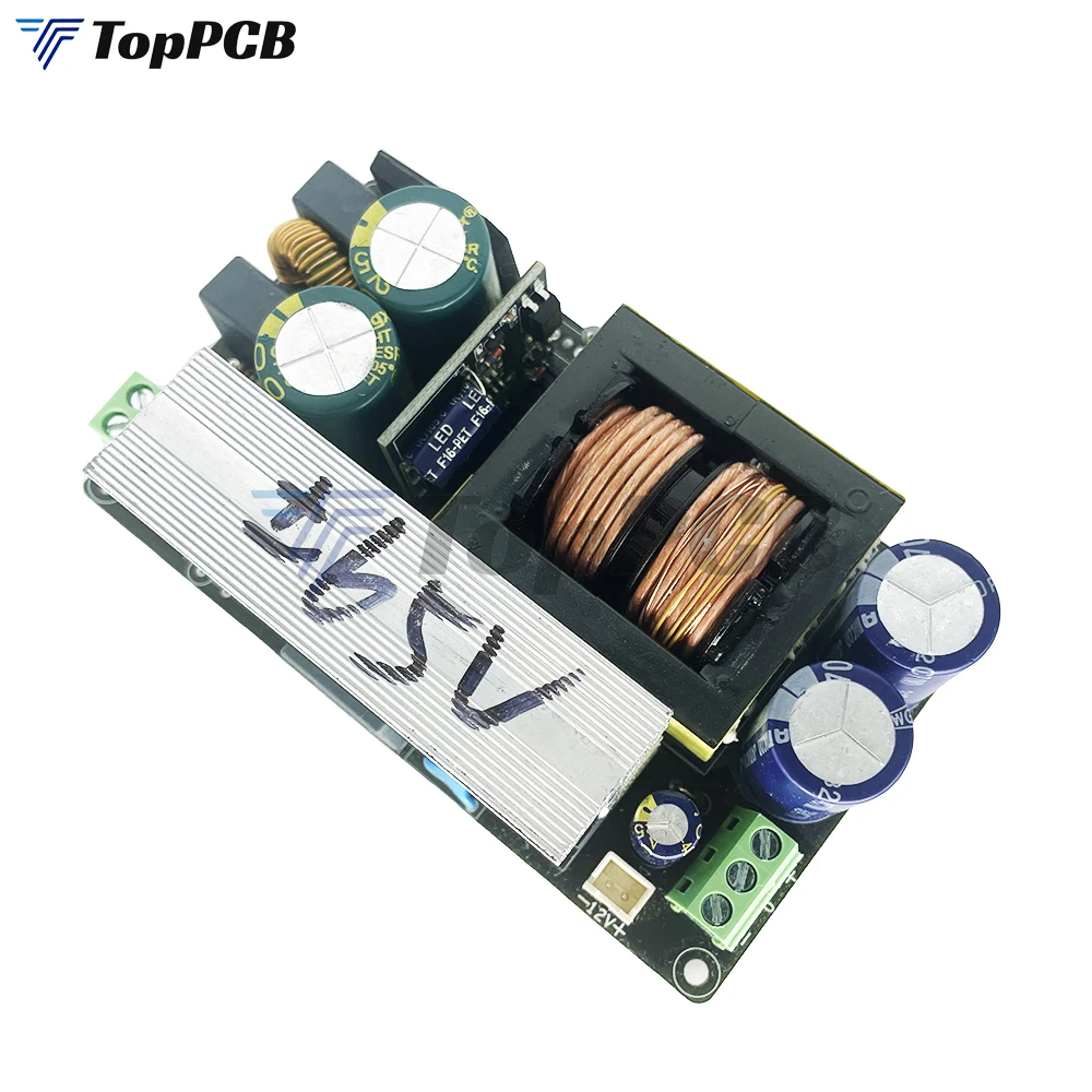 600W LLC Power Amplifier Switching Power Supply Board Single Double Output Positive and Negative +65V Diy Audio Amp