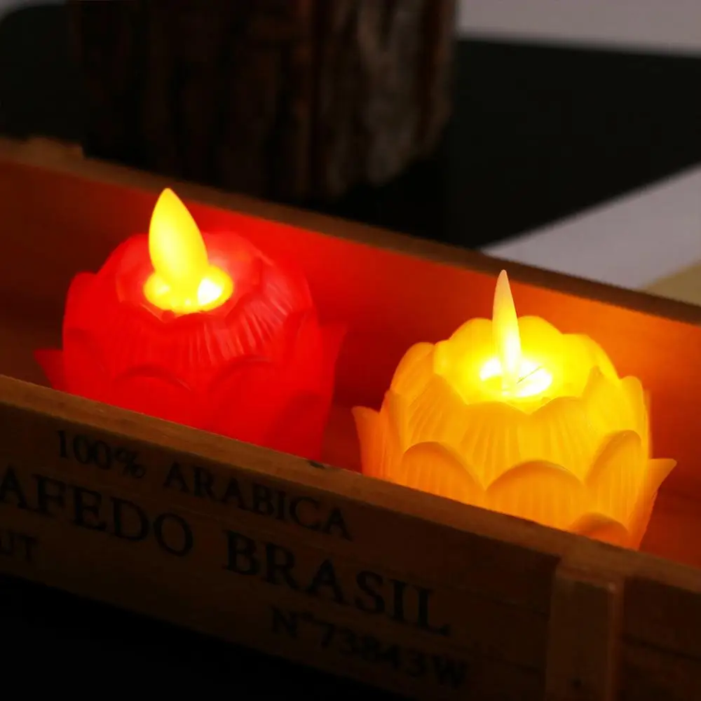 

Chinese Mid-Autumn Festival LED Floating Lotus Light Night Lamp Wishing Lamp Artificial Lotus Light Waterproof Electronic River