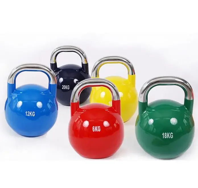 Wholesale 4KG-36kg Competition Steel Kettle Bell Is Suitable for New Fitness Coach Strength Training Equipment.