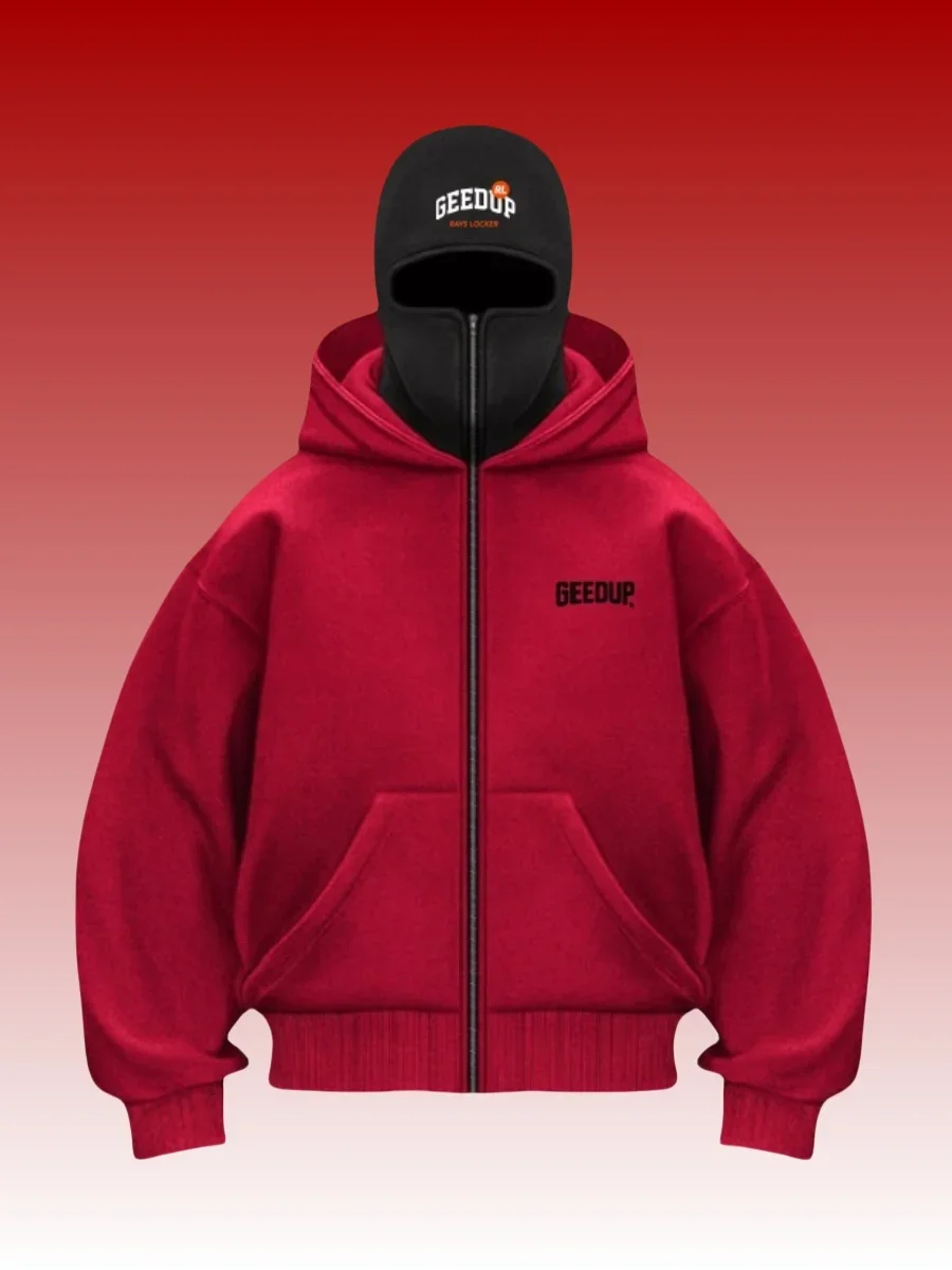 남성용 후드 및 지퍼가 달린 따뜻한 하이킹 재킷, 마스크 지퍼가 달린 커플 스포츠 코트 스타일, 가을과 겨울에 적합