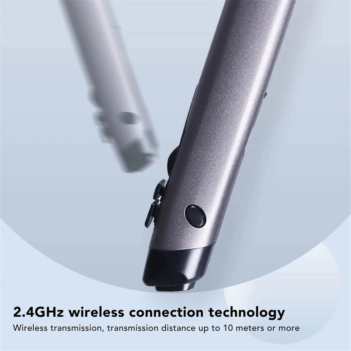 N18R قلم ماوس لاسلكي 2.4G قلم جيب بصري مع وظيفة لأجهزة الكمبيوتر المحمول والكمبيوتر اللوحي والهواتف الذكية قلم ماوس لاسلكي