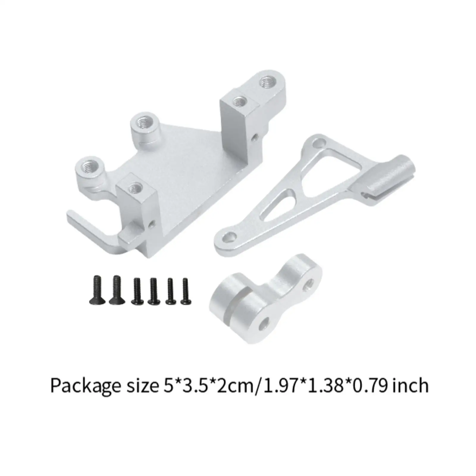 Stuurinrichting Beugel Arm Set RC Fiets Vervanging Deel Servo Arm Upgrades Accessoires voor 1/4 Promoto-mx RC Fiets Reparatieset