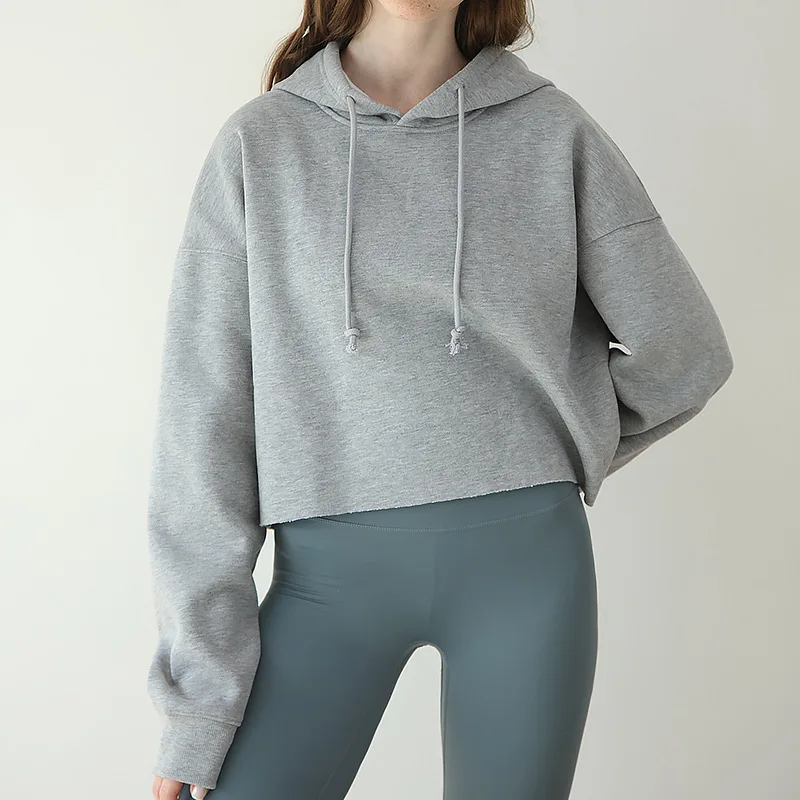 Женская длинная толстовка с капюшоном Fce на подкладке, весна-осень, персонализированная толстовка через плечо с конусом живота