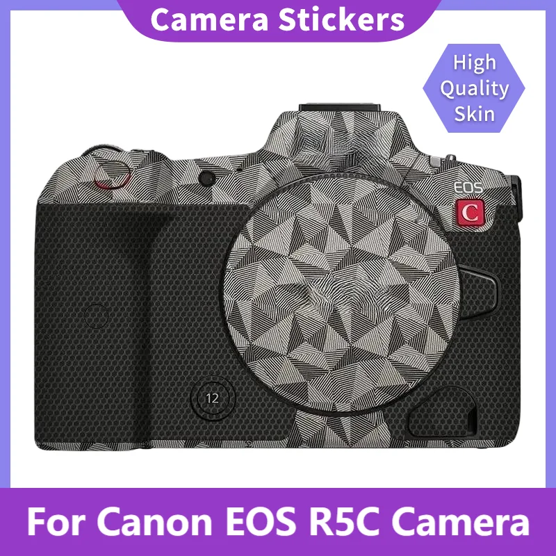 

Наклейки EOS R5C, виниловая пленка для кожи, защитная наклейка для камеры, защитное пальто для камеры Canon EOS R5C R5 C