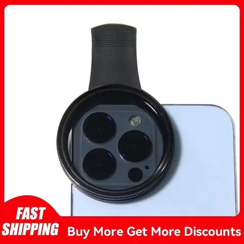52MM Circular Universal Portable Polarizer Camera Lens CPL No Reflections Filter Professional For iPhone Mobile Phone Smartphone
