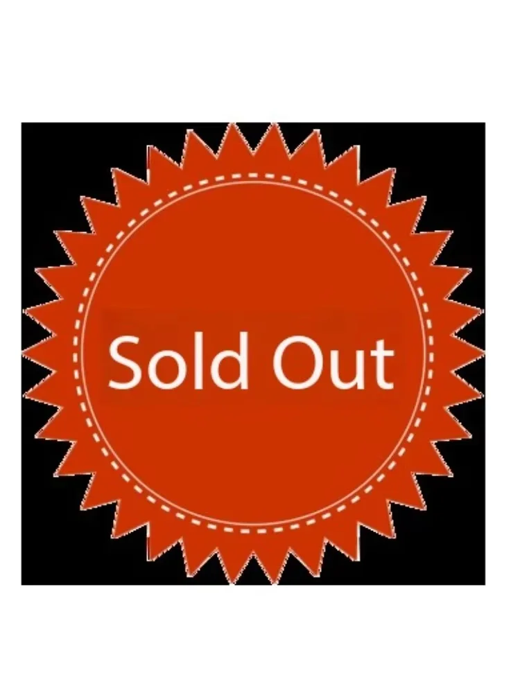 Sold out, do not place an order