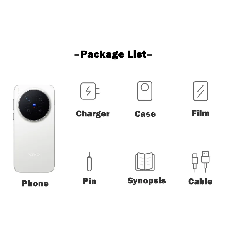 جديد ViVO X300 PRO الأبعاد 9500 5G 6.78 بوصة AMOLED 120HZ 6510mAh 90W شاحن فلاش 200MP Zeiss OriginOS6 OTA NFC GOOGLE PLAY #3