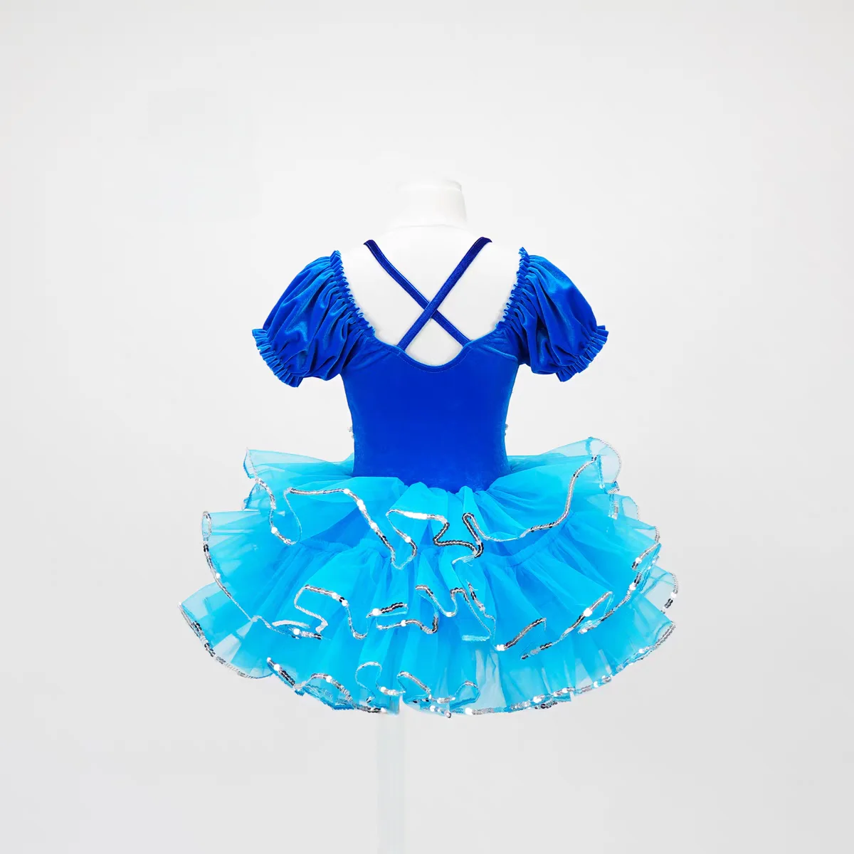 ที่กําหนดเอง Professional แจ๊สเต้นรําละตินเครื่องแต่งกายใดๆสีผู้หญิง Dancewear ประกายเลื่อมฝึกกระโปรง