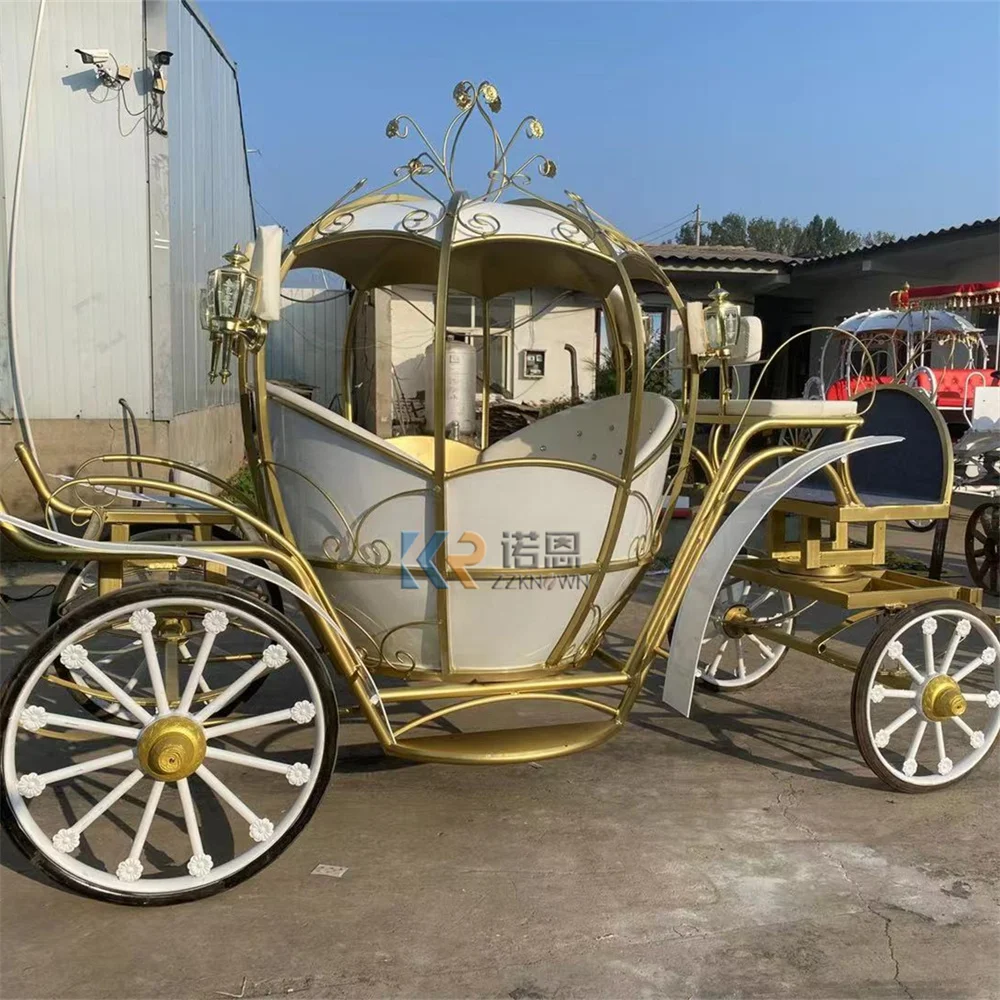 

Event Luxury Show Vintage Cinderella Pumpkin Carriage Classic Romantic Royal Wedding Pumpkin Carriage For Wedding Celebration