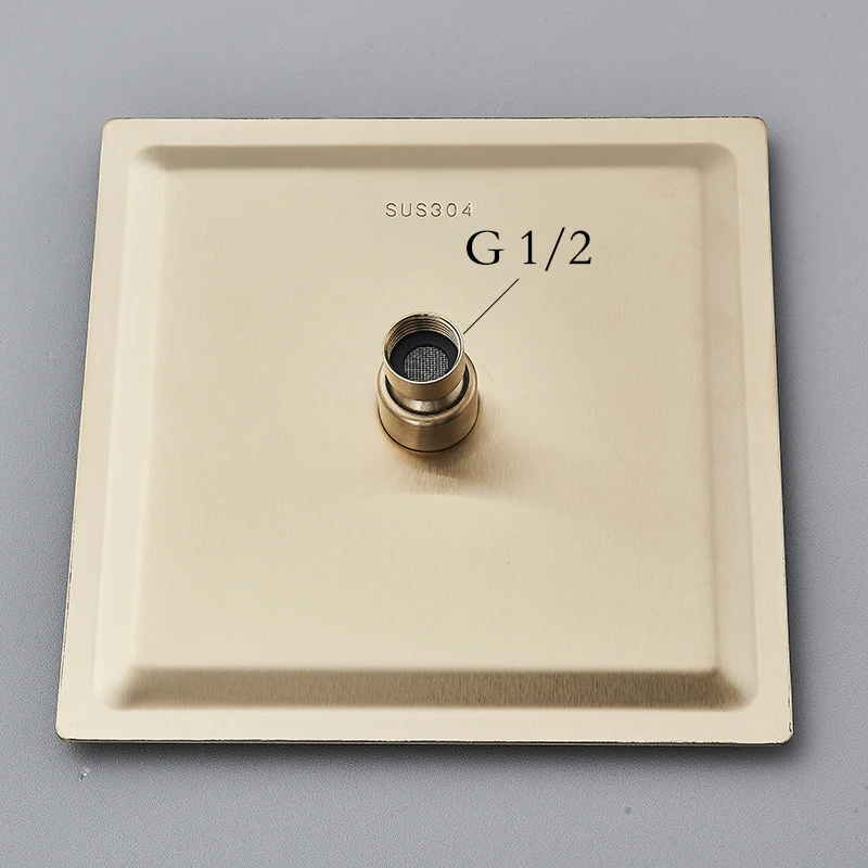 4-Function Wall Mounted Shower Faucet Set Rainwater Bathtub Shower Mixer Rotary Bathtub Single Handle Shower System