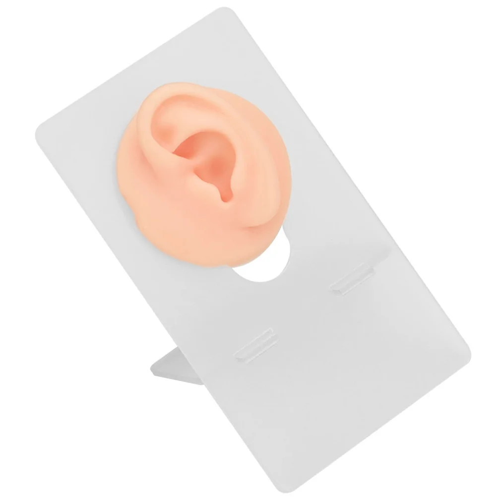 

Practice Skin Silicone Ear for Tattoos Microblading Training Real Human Skin Like Texture Tattooing Practice Tool Kit Accessory