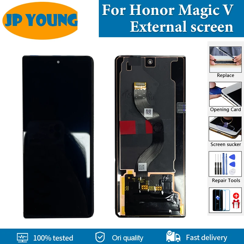 

Original 6.45" External Screen For Huawei Honor Magic V LCD Display MGI-AN00 Small LCD Digital Assembly Repair Parts Replacement