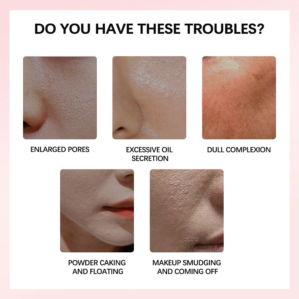 Blur Stick Instant Pore Eraser Primer Makeup Długotrwały Kontrola Oleju Nawilżający Matujący Wykończenie Blur Pores Makeup