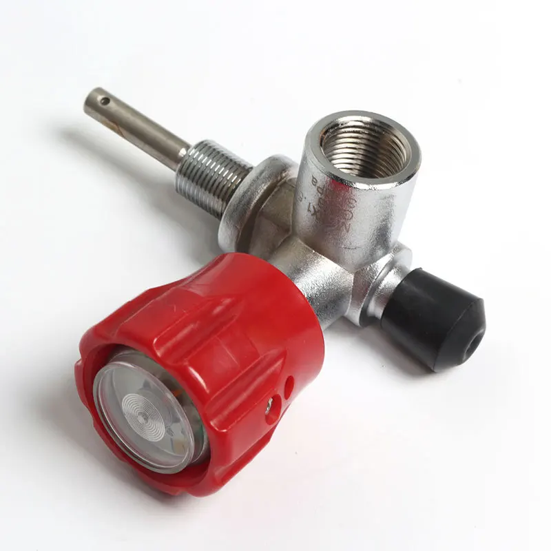 Air respirator with watch bottle head valve Y-type gas cylinder valve with watch bottle valve, quick installation