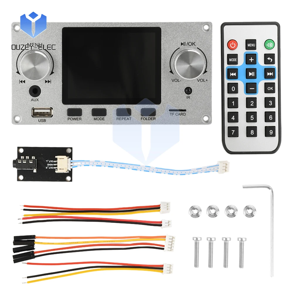 Multifunction Bluetooth Audio Decoder Hi-Fi Stereo Audio Decoder Module Support I2S Digital Audio Output Player Equalizer