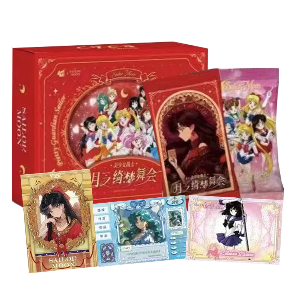 

Sailor Moon Collection Cards Magical Girl Tsukino Usagi Chibiusa Romantic and Dreamy Encounter Exquisite Peripheral Cards Gifts