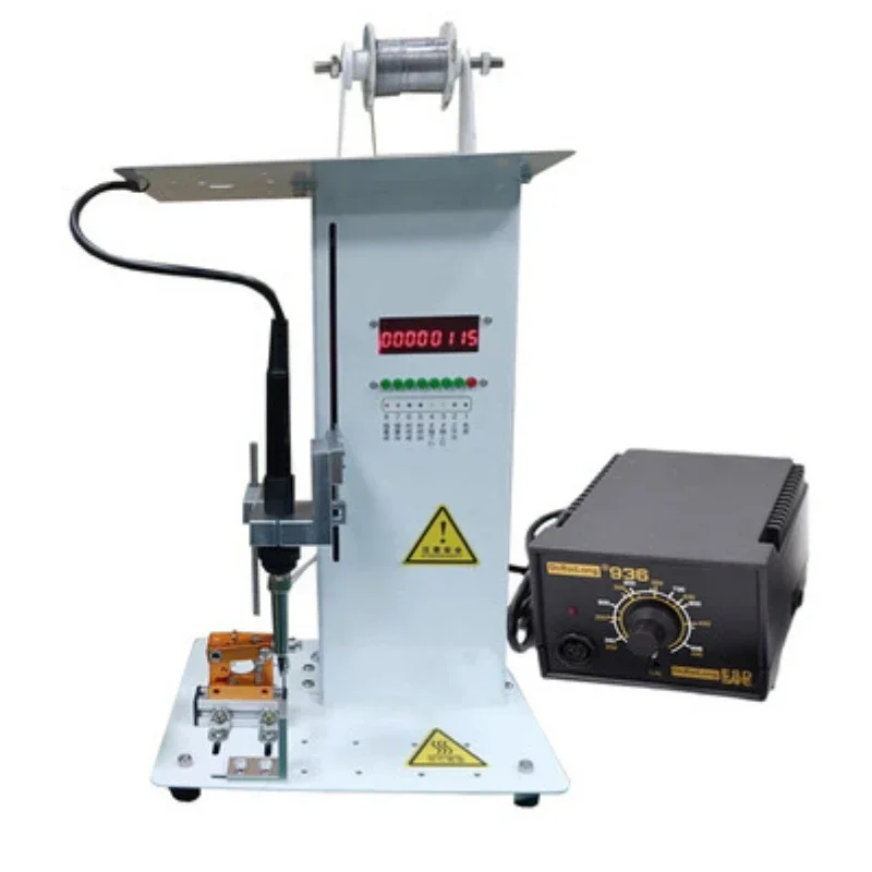 Intelligent Semi-Automatic Soldering Machine Foot-Operated Electric Ferrochrome Soldering Station USB Air Plug-In Lamp.