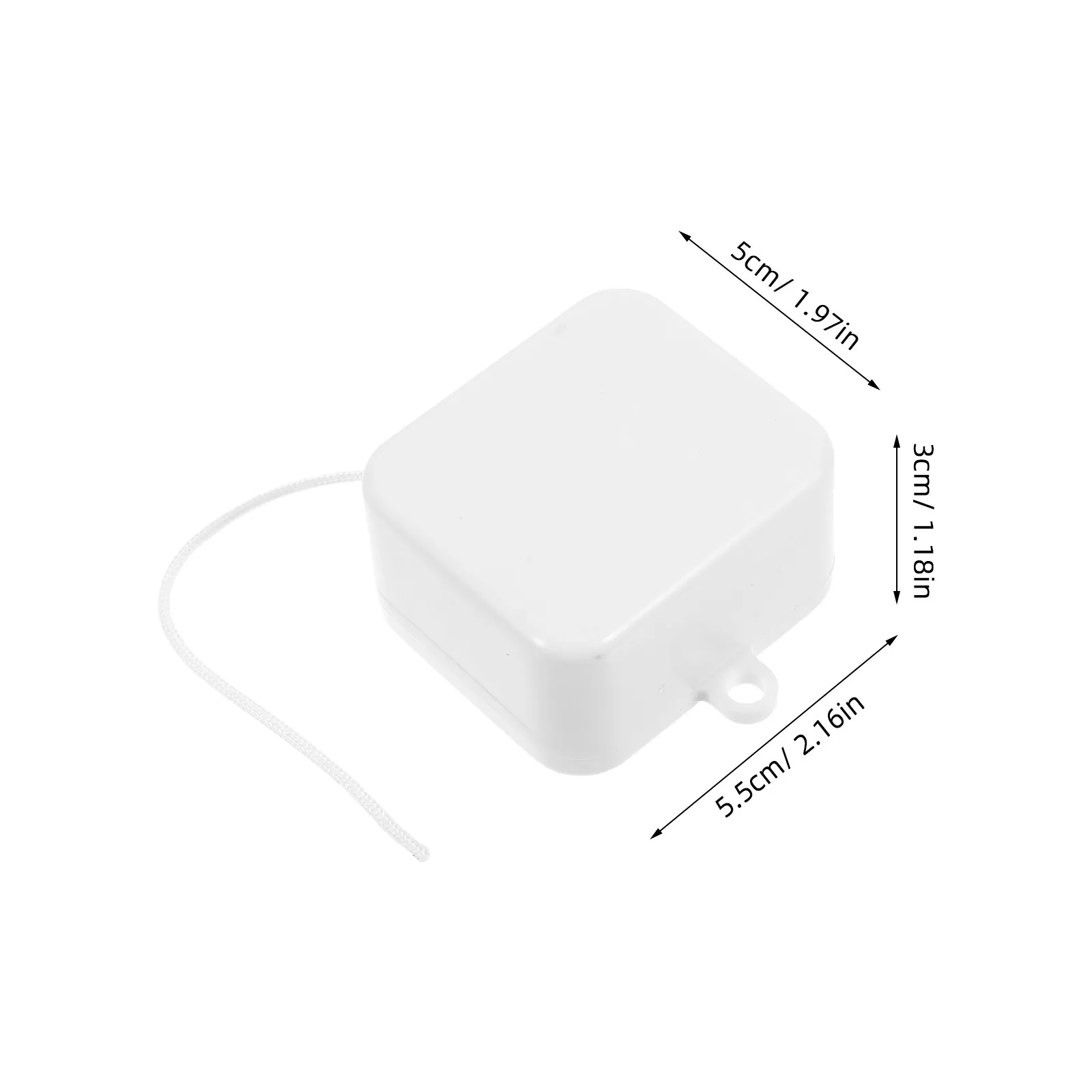 2Pcs Music Box Mechanism Set Pull String Clockwork Movement Mini Pull Cord Sound Box for DIY Stuffed Animal Musical Decoration