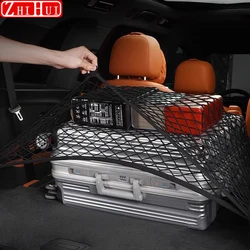 For Li Lixiang L6 L7 L8 L9 2024 2023 2022 Car Styling Trunk Fixed Mesh Pockets Luggage Storage Net Auto Accessories