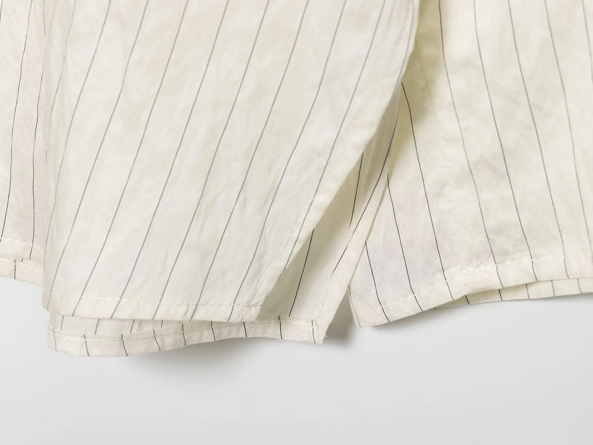 Dave&Di Summer Shirt Fashion Ladies Nordic Minimalist Lazy Striped Shirt Loose Casual Blouse Women Pullover Top