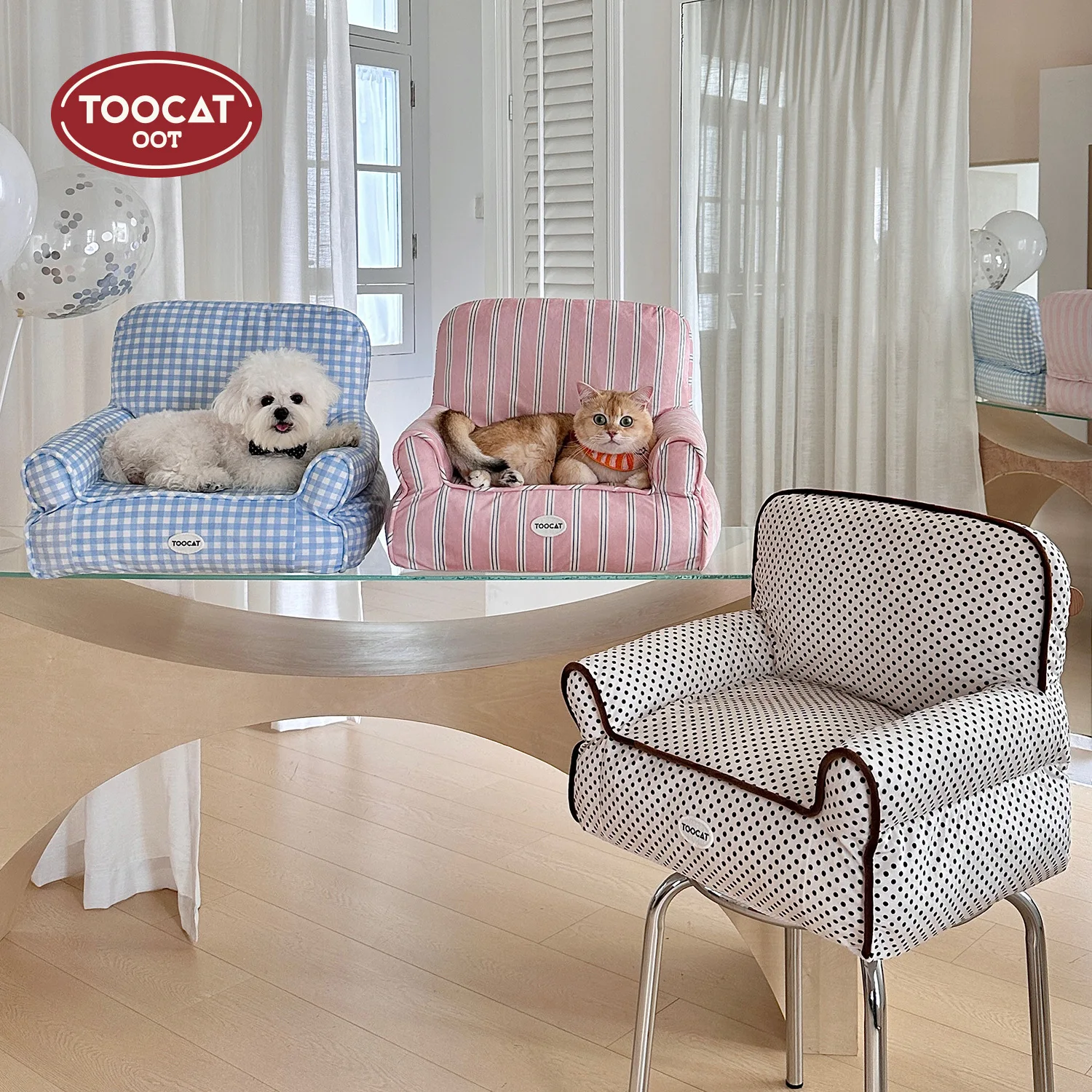 

Диван-лежанка Joylive для животных на осень и зиму с бархатистой текстурой, разборная и моющаяся, для собак и кошек